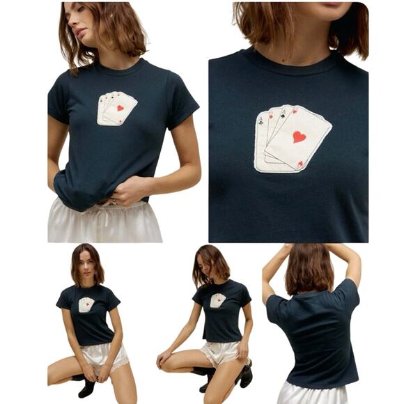 DAYDREAMER Playing Cards Vintage Tee, Various Sizes, New without Tag $85 - Picture 6 of 10